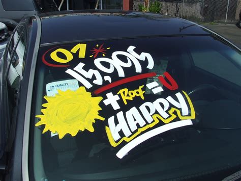 what to use to write on car windows